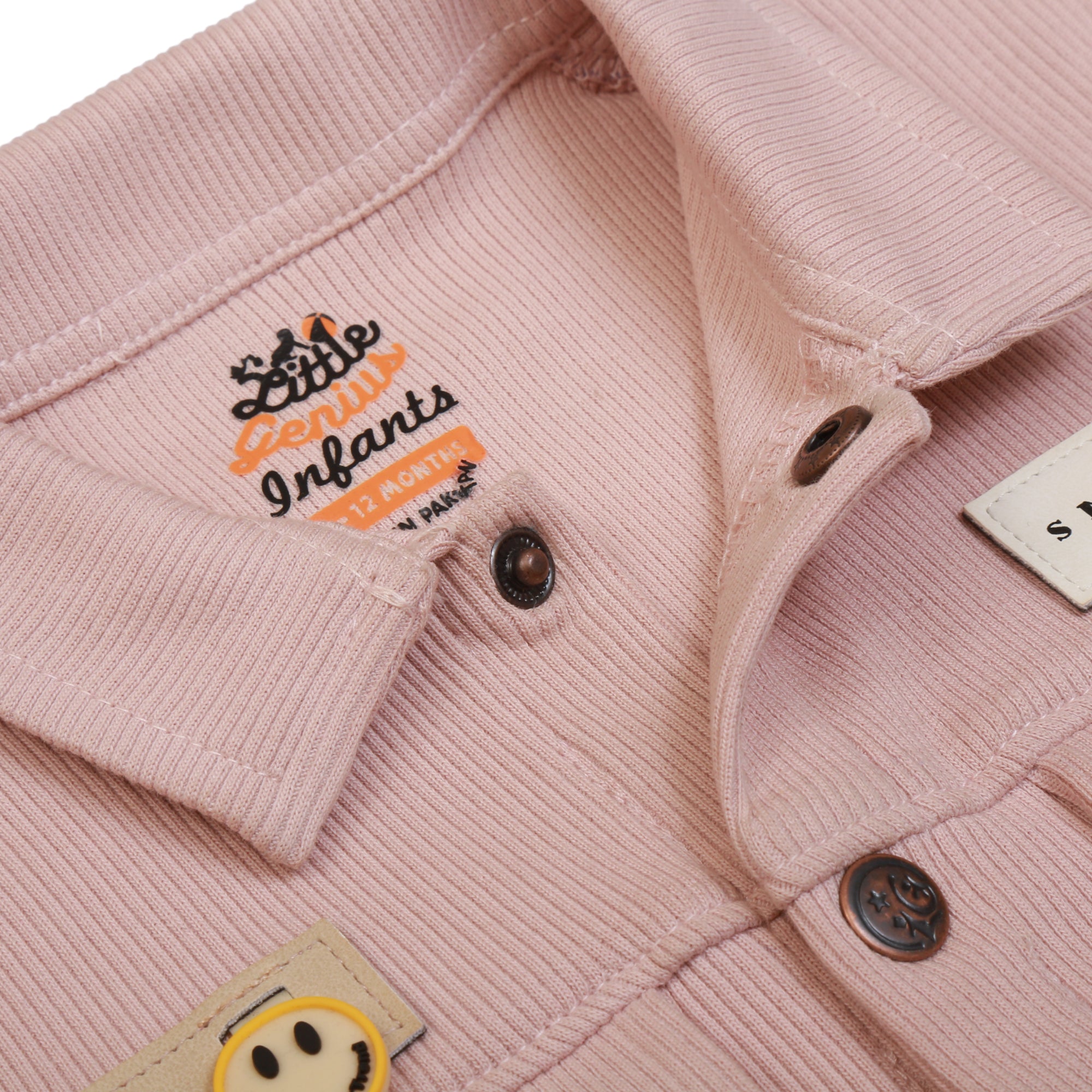 Smiley Face 3-pc set (Lt.brown)