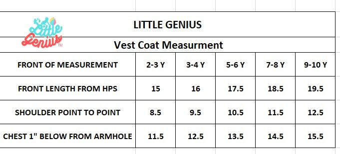 BROWN VEST COAT