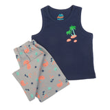 N.blue/Gray Tree set