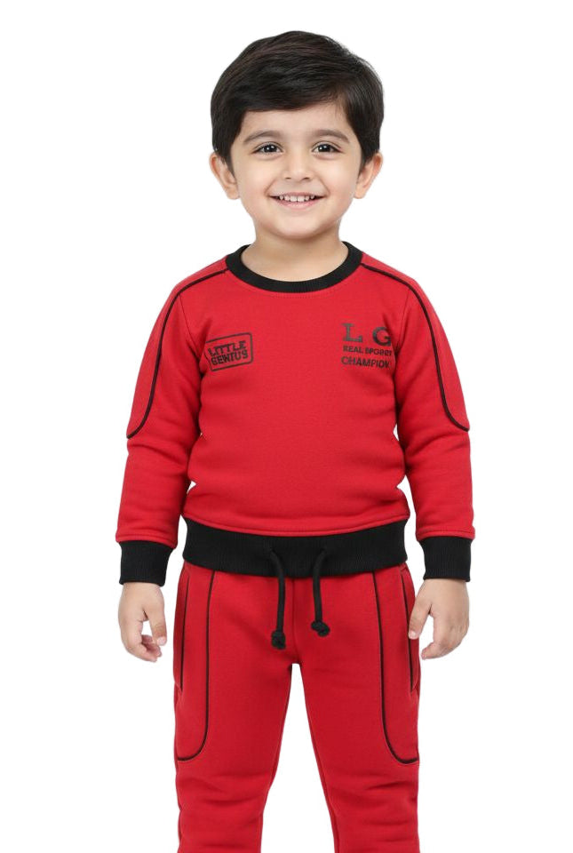 REAL SPORTS SWEAT-SET(RED)