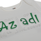 White Azadi Romper