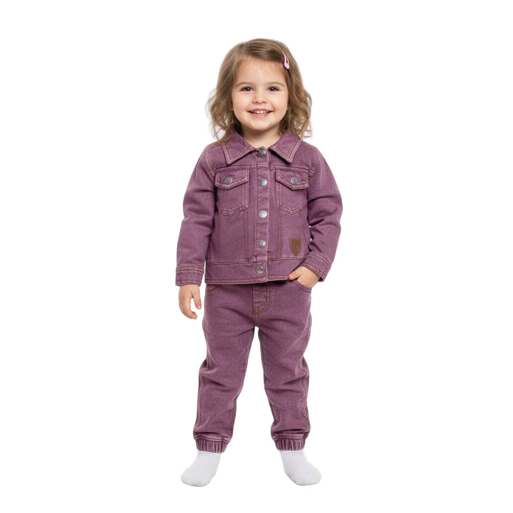 LYCRA KNITED DENIM CHOCOLATE A/W JACKET