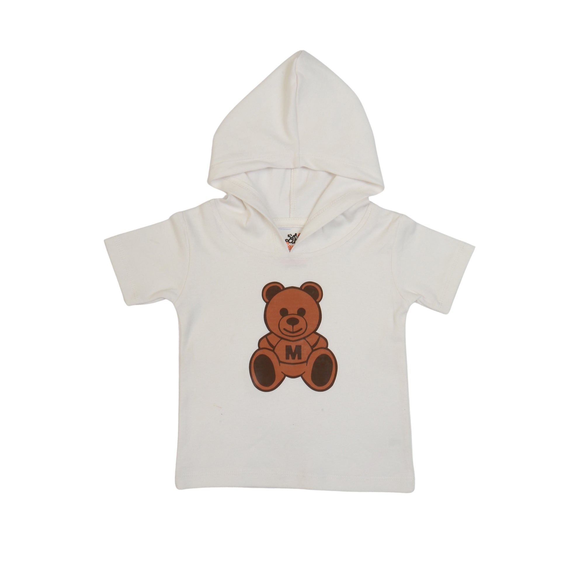 Bear Face hooded 3-pc set (Apple-green)