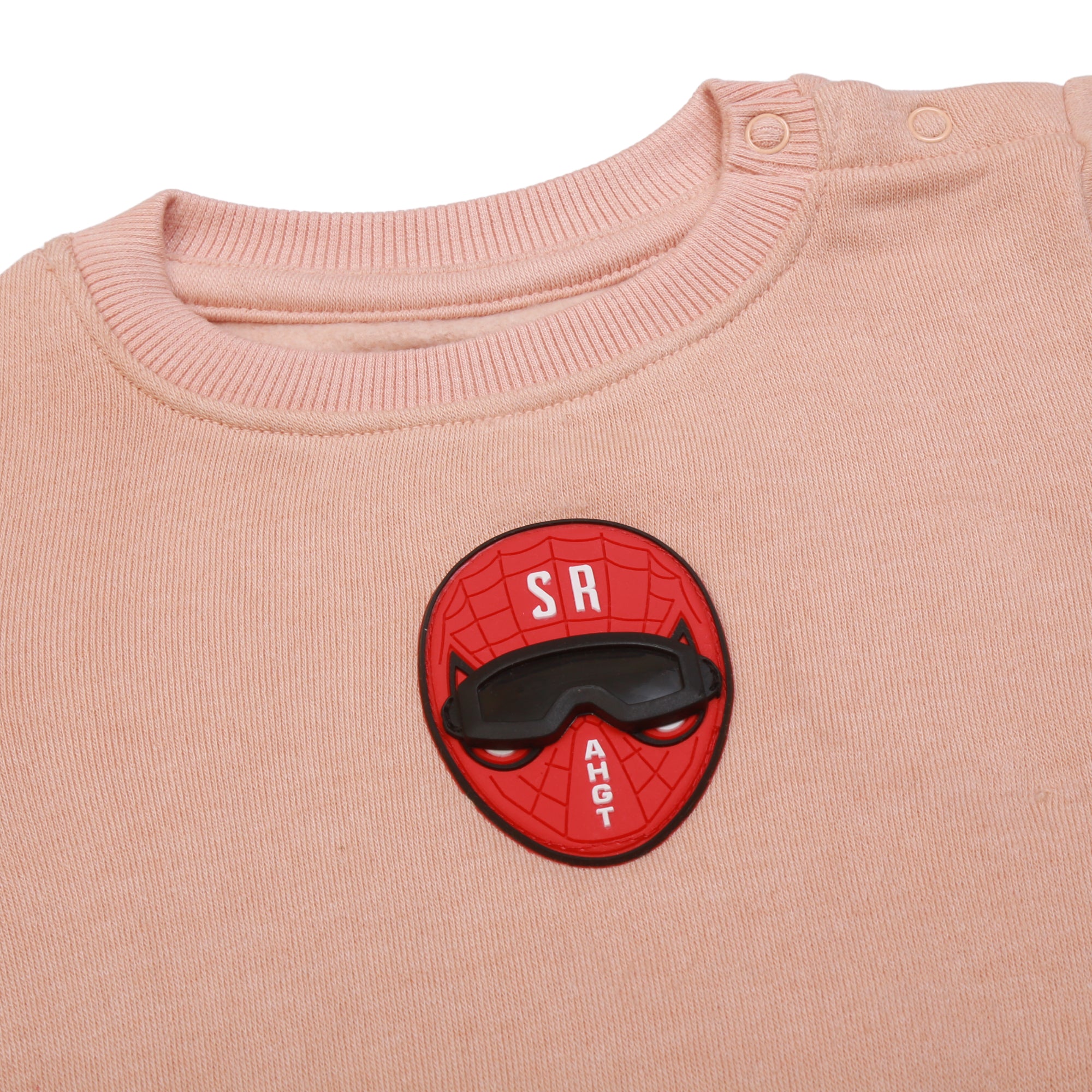 Spiderman Sweat Set (Peach)