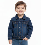 LYCRA KNITED DENIM D BLUE A/W JACKET