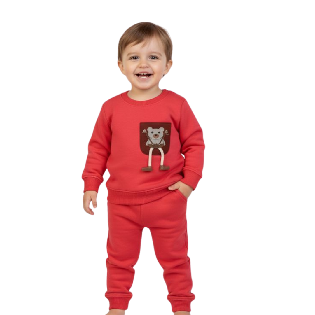 Naughty panda Sweat Set (pink)