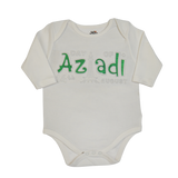White Azadi Romper