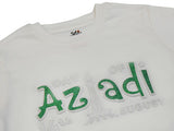 AZADI TEE (WHITE)