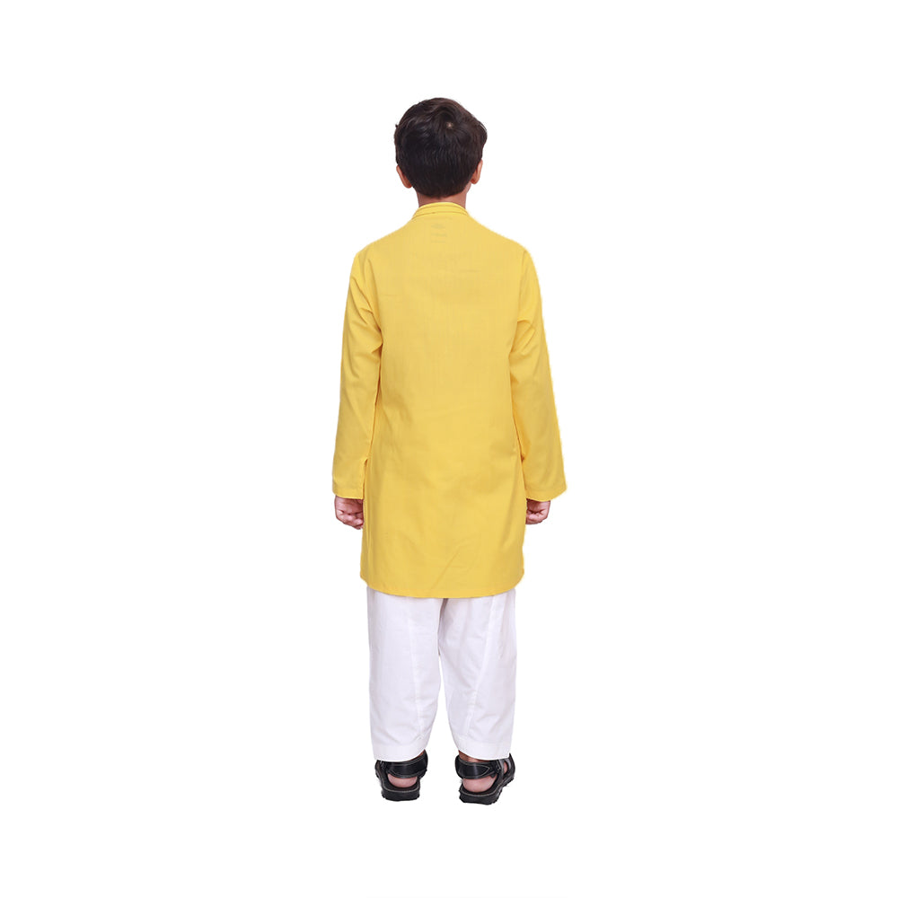 YELLOW FESTIVE KURTA SHALWAR