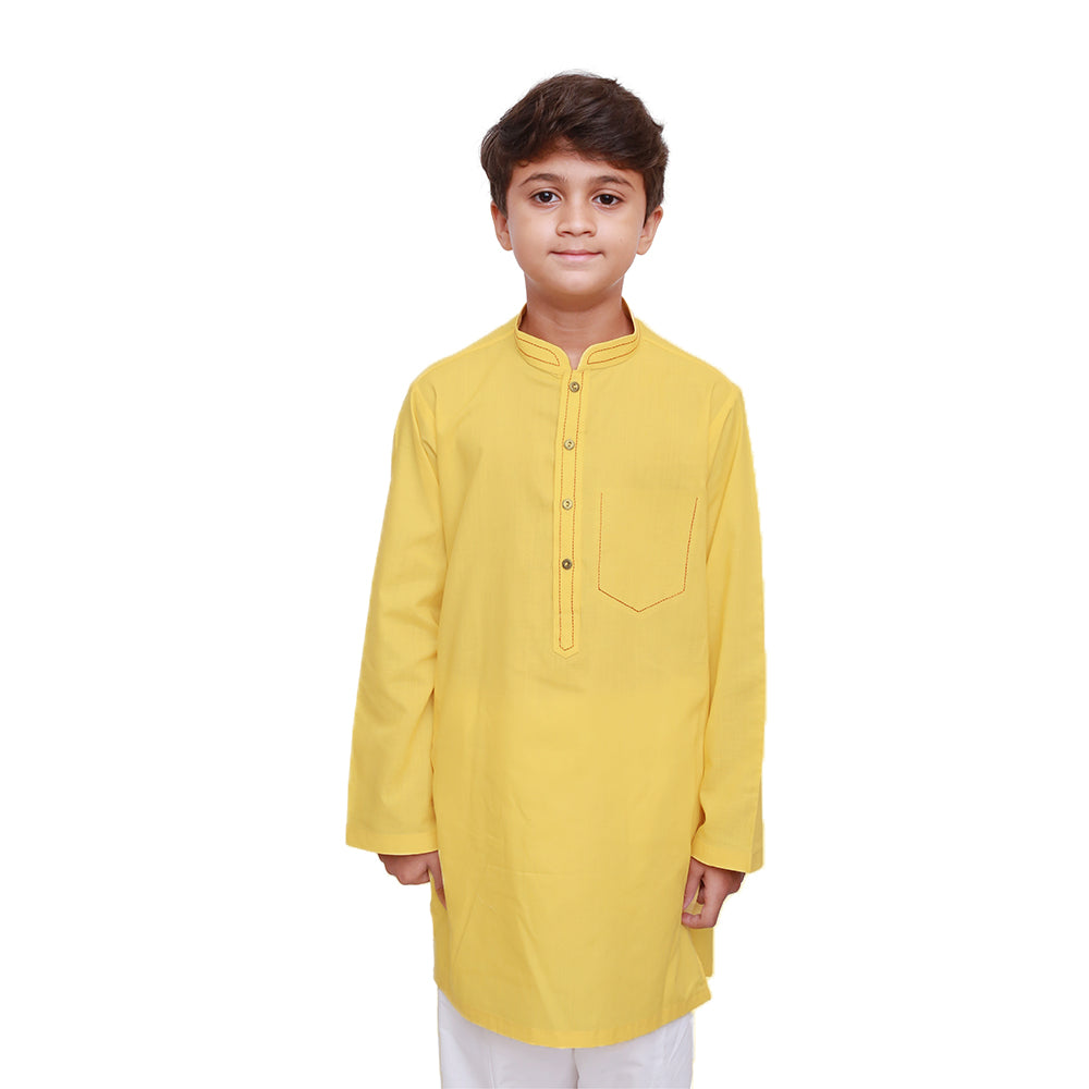 YELLOW FESTIVE KURTA SHALWAR